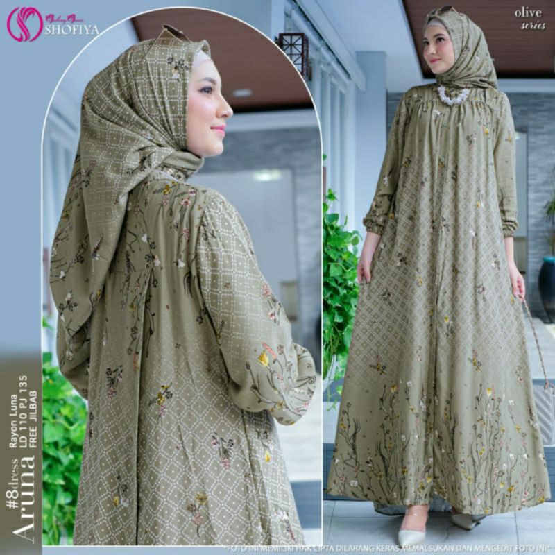 Aruna Gamis Set Hijab