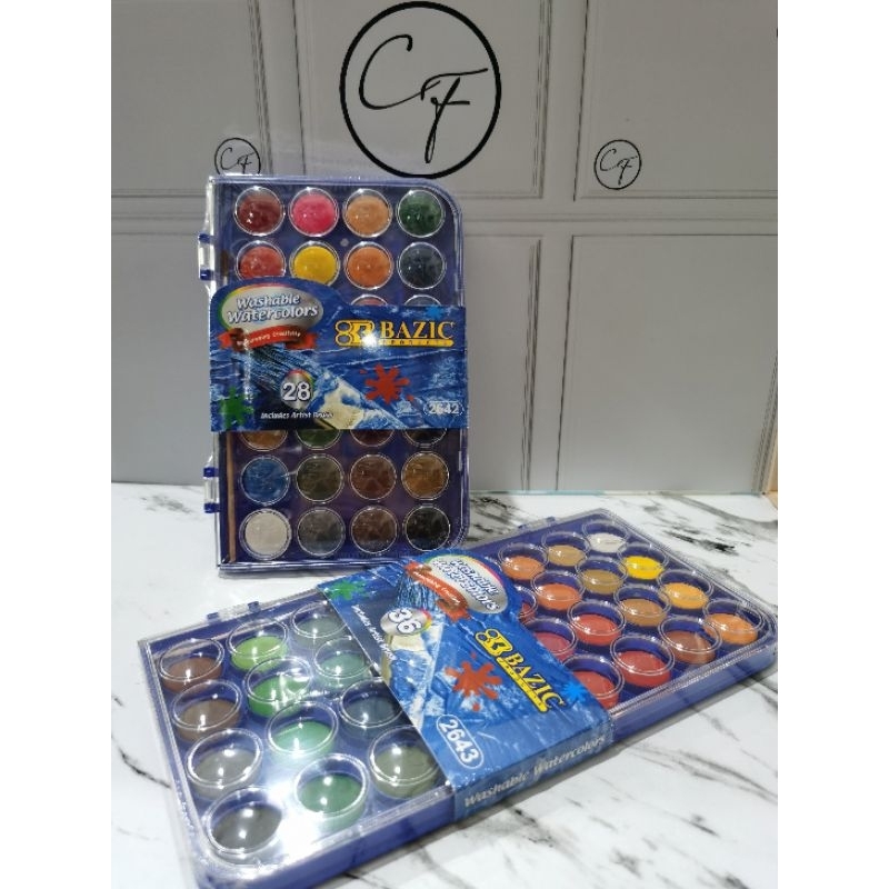 

Bazic Washable Watercolors