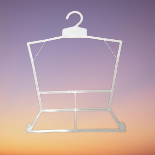 1 LUSIN HANGER LAYANG BAJU ANAK / BEKAS LAYAK PAKAI