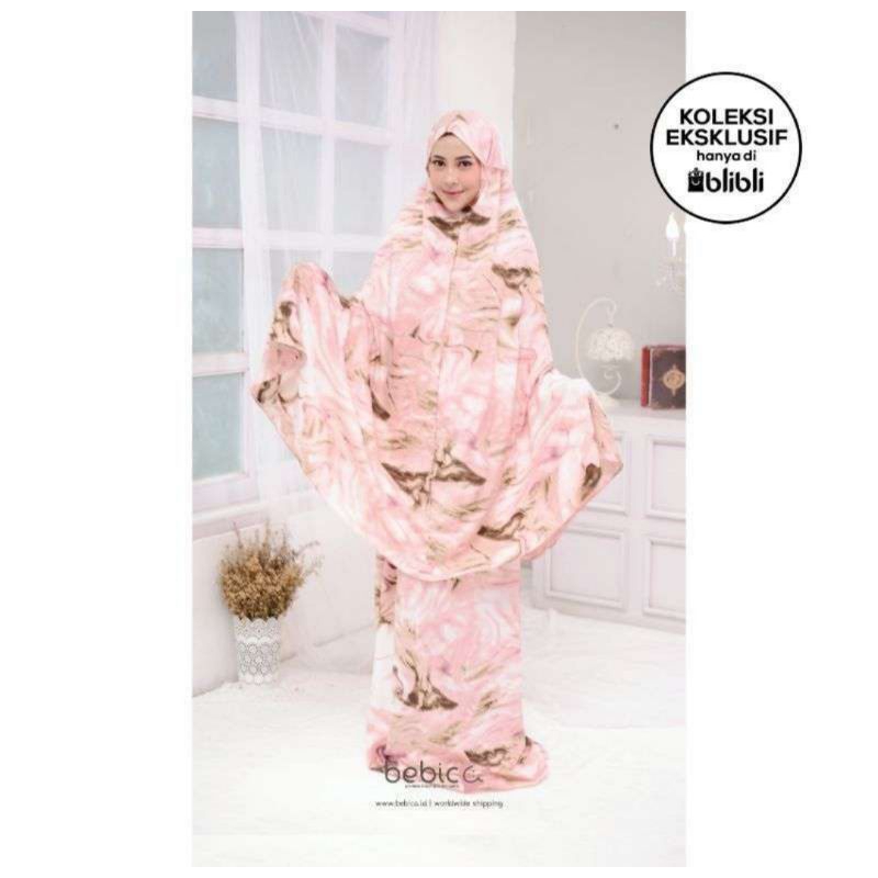 Mukena Bebica Flaminggo Mom