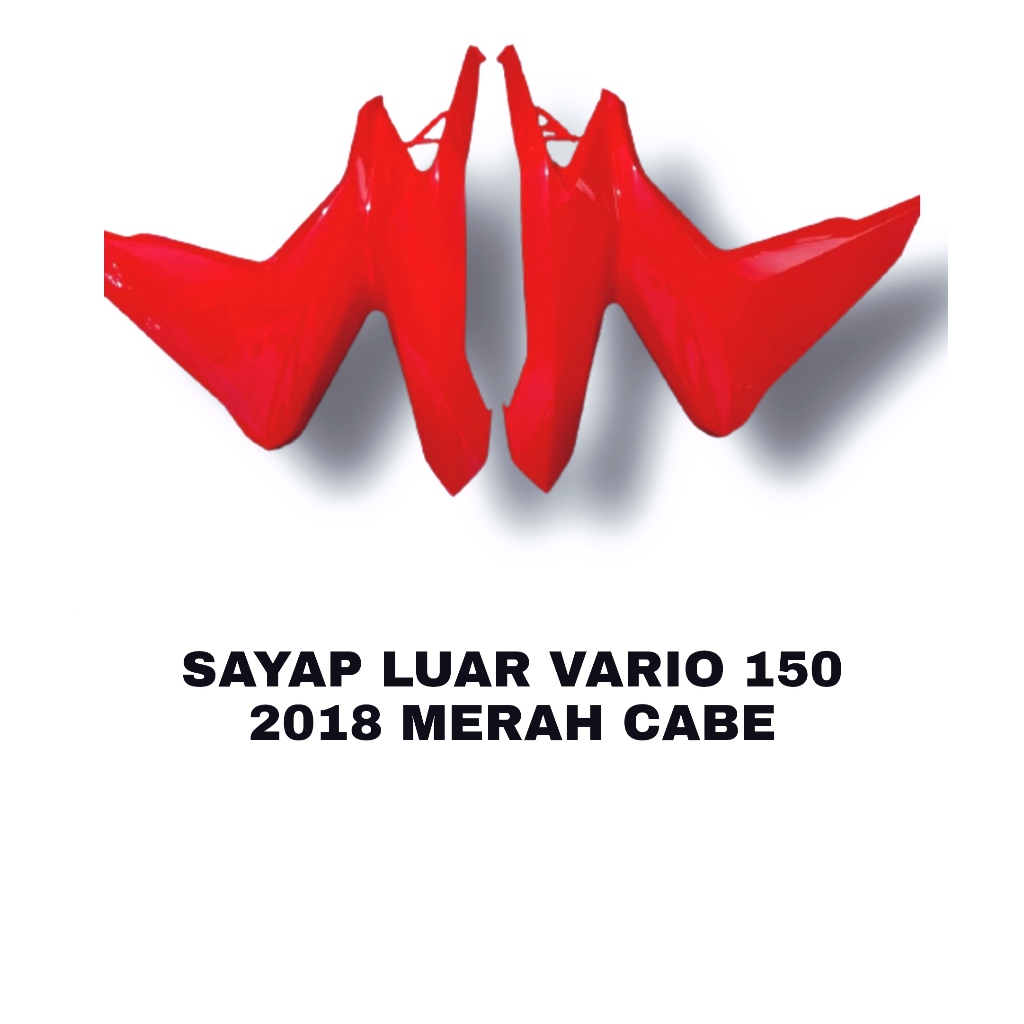 BODY DEPAN VARIO 150 2018 MERAH GLOSSY / FULL BODY BAGIAN DEPAN VARIO 150 2018 - 2022 MERAH GLOSSY
