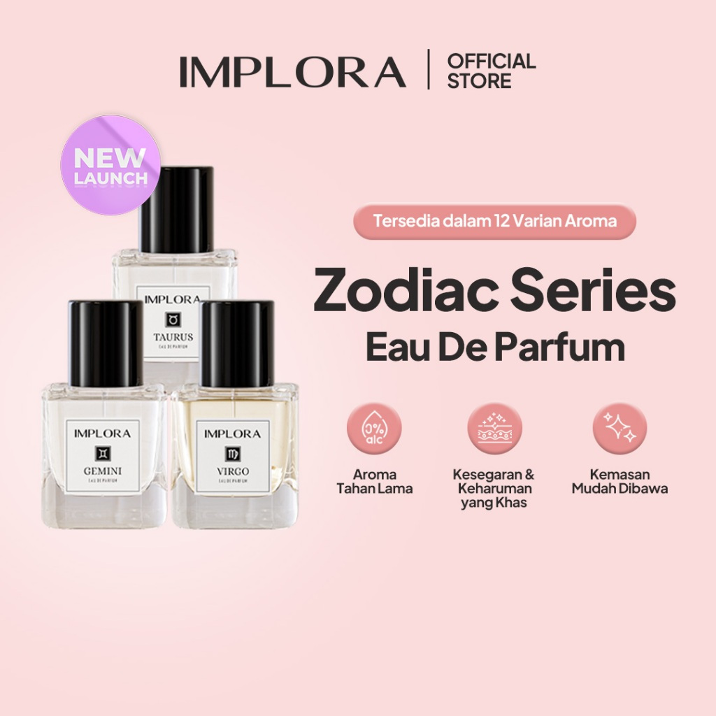 Macha - Implora Zodiac Series Eau De Parfum - Implora Parfume cewek cowok