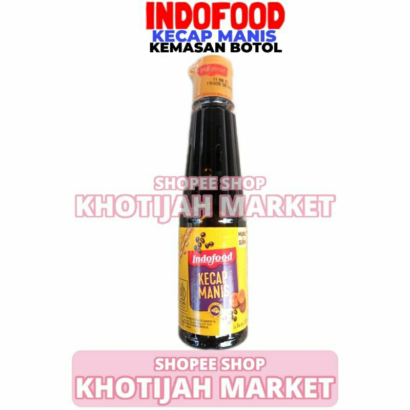 

Kecap Manis Indofood Kemasan Botol 135 ML