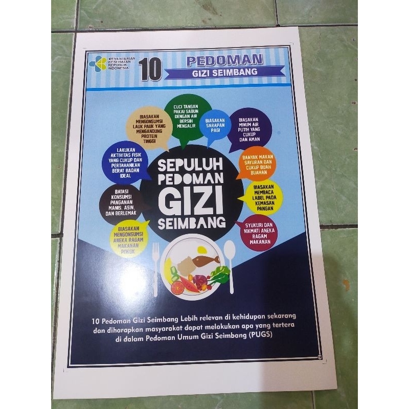 

POSTER 10 PEDOMAN GIZI SEIMBANG (159)