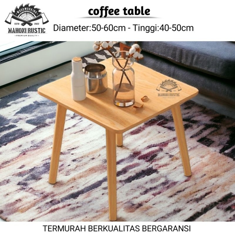 Meja kopi ruang tamu minimalis meja sudut meja bunga coffee table