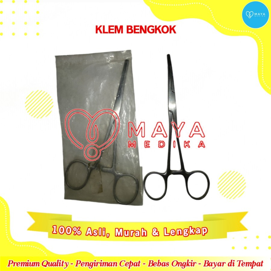 Klem Bengkok 12,5 cm