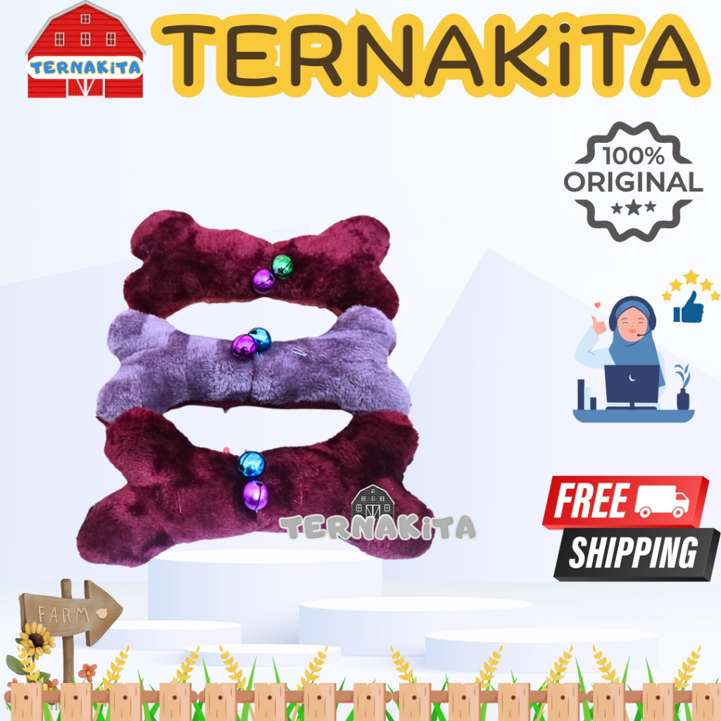 MAINAN BONEKA TULANG ANJING & KUCING - mainan kucing & anjing boneka tulang