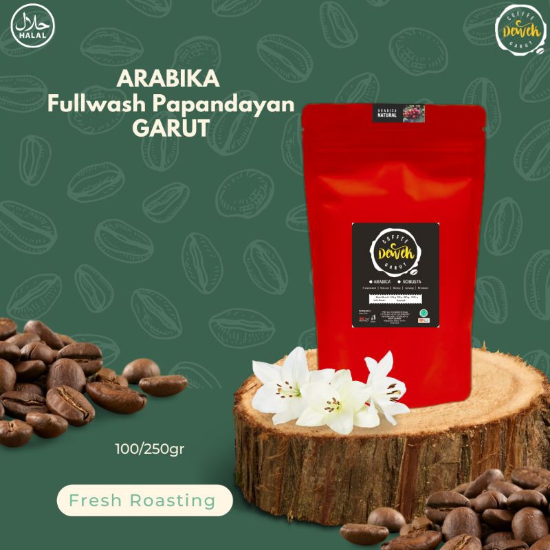 

Arabika fullwash asli garut papandayan Fresh Roasting 100-250gr
