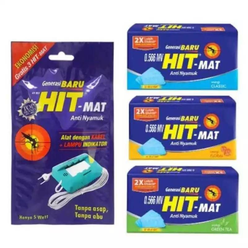 HIT MAT Alat & Refil Anti Nyamuk Listrik | Obat Nyamuk Elektrik