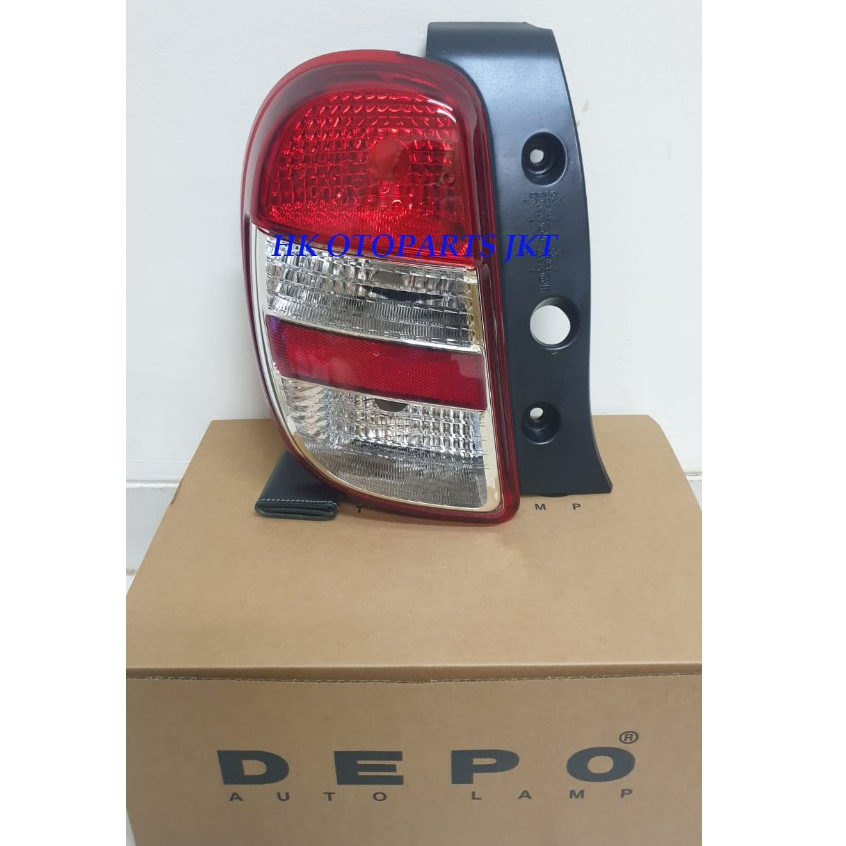 Stoplamp Mika Lampu Belakang Rem Nissan March 2010 2011 2012 2013 2014 DEPO
