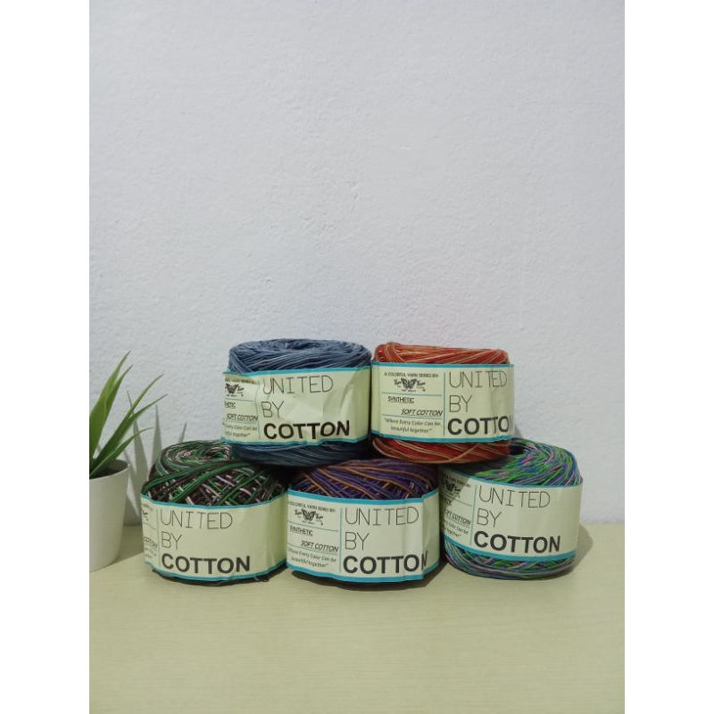 BENANG RAJUT SOFT COTTON UNITED/BENANG RAJUT SOFT/BENANG RAJUT SOFT COTTON/BENANG RAJUT HALUS/BENANG