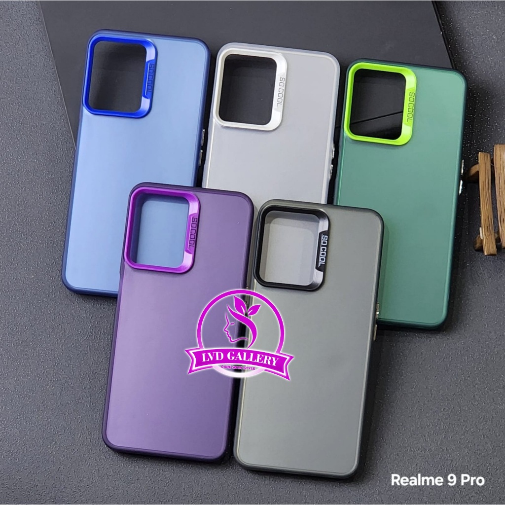 Case Realme 9 Pro Realme C17 Realme 7I Case Hybrid Casing Hologram color