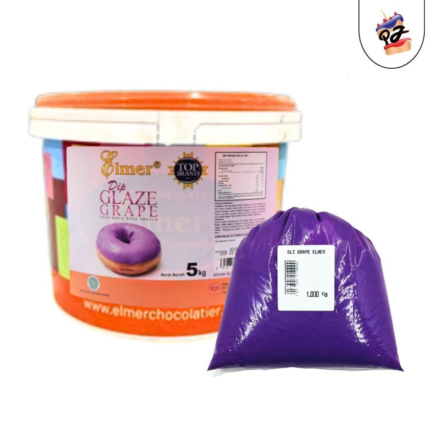 

GLAZE ELMER GRAPE KEMASAN CURAH 1 KG