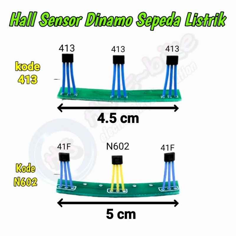 Hall Sensor dinamo Universal Sepeda Listrik 350W ~ 500W