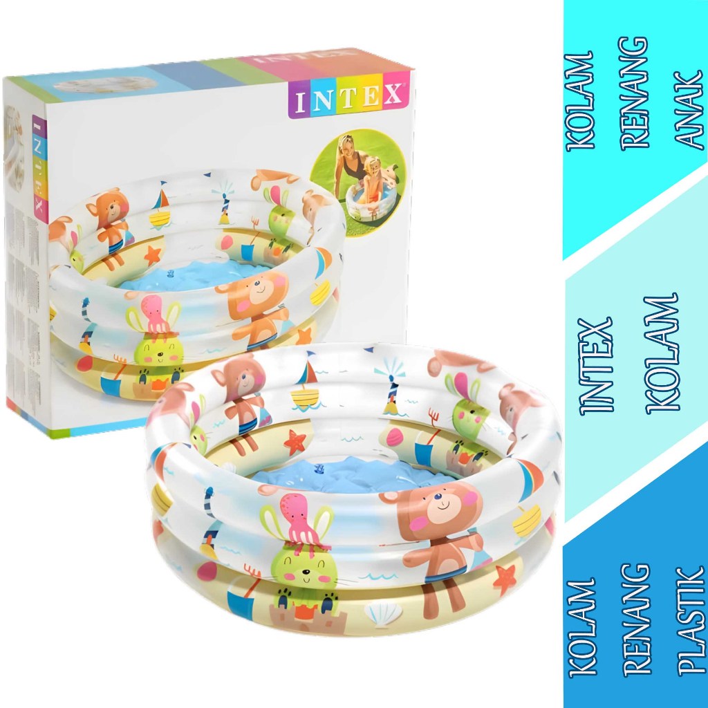 Kolam Renang Anak - Intex Kolam - Kolam Renang Plastik - Swimming Pool Toys