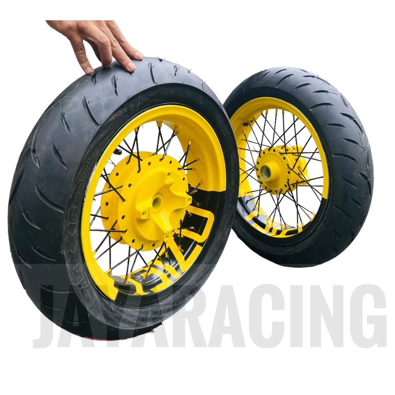 Velg custom cat duco Ring 14 350 300 250 Warna tulisan bisa reguest Nmax Aerox Pcx 150 Pcx 160 Adv 1