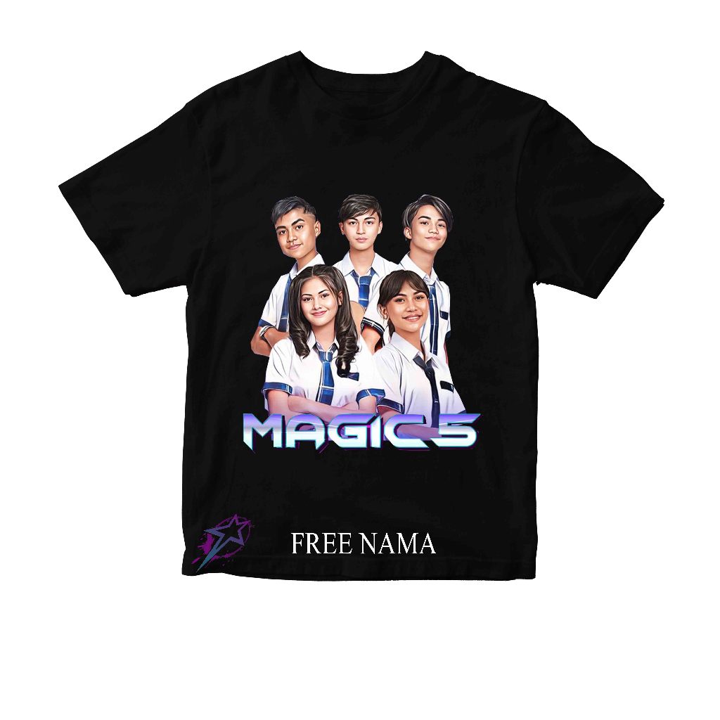 Kaos Magic 5 Indosiar T Shirt Series Sinetron TV Dewasa Kaos Anak Magic 5 Viral Baju Kos Anak