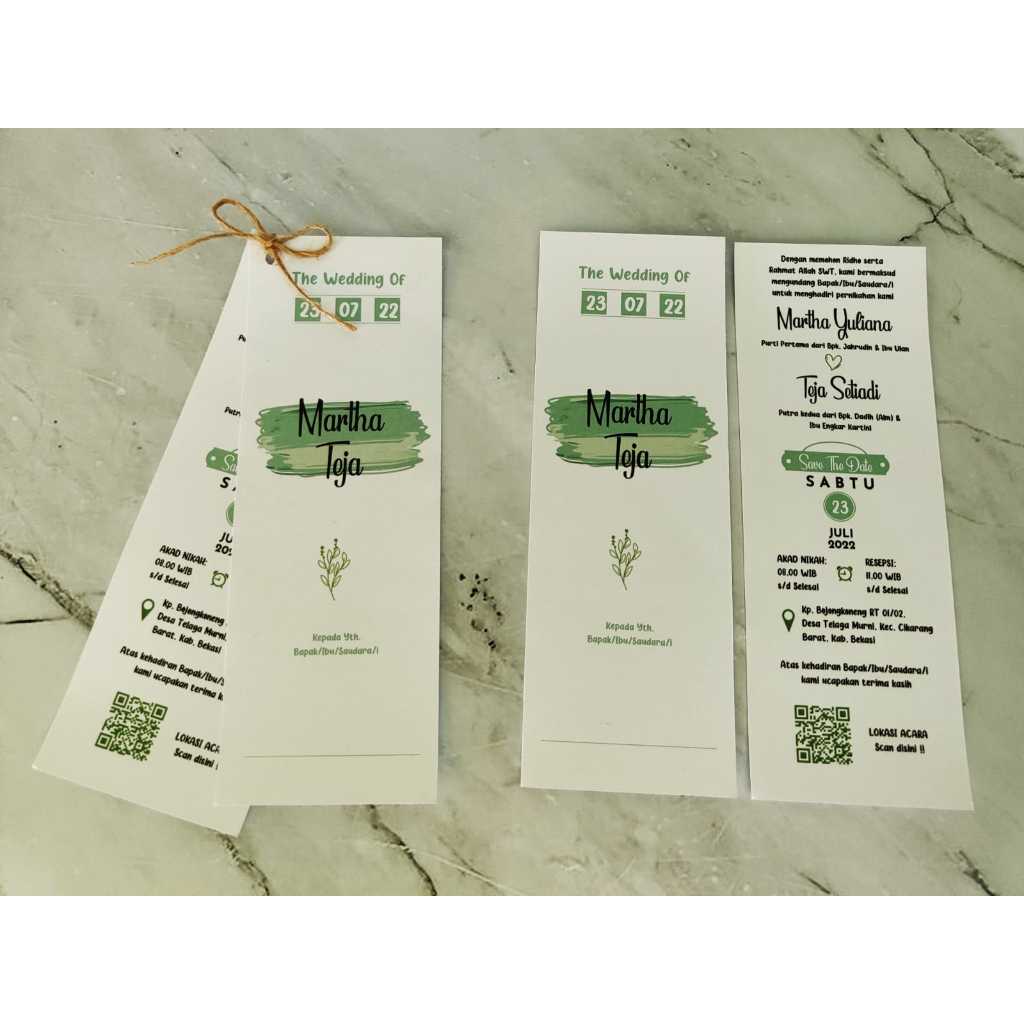 undangan simple minimalis kekinian murah banget undangan aesthetic undangan estetik