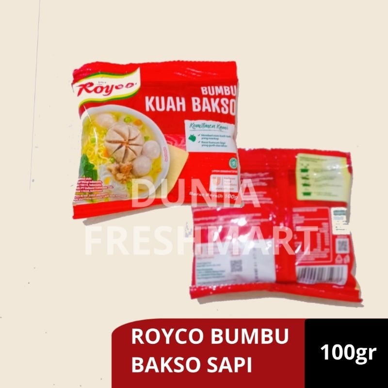 

ROYCO BUMBU BAKSO SAPI 100GRM BUMBU MASAK BASO SAPI BUMBU KUAH KALDU SAPI