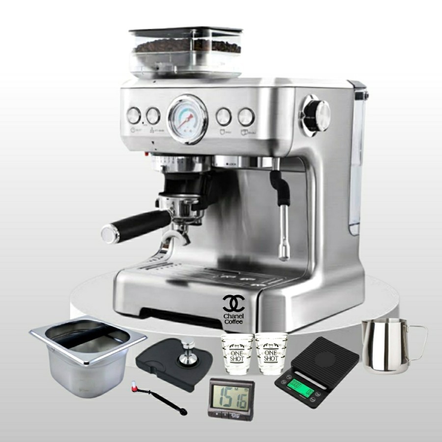 Espresso Coffee Machine With Grinder Coffee CFR 4000D + Tools