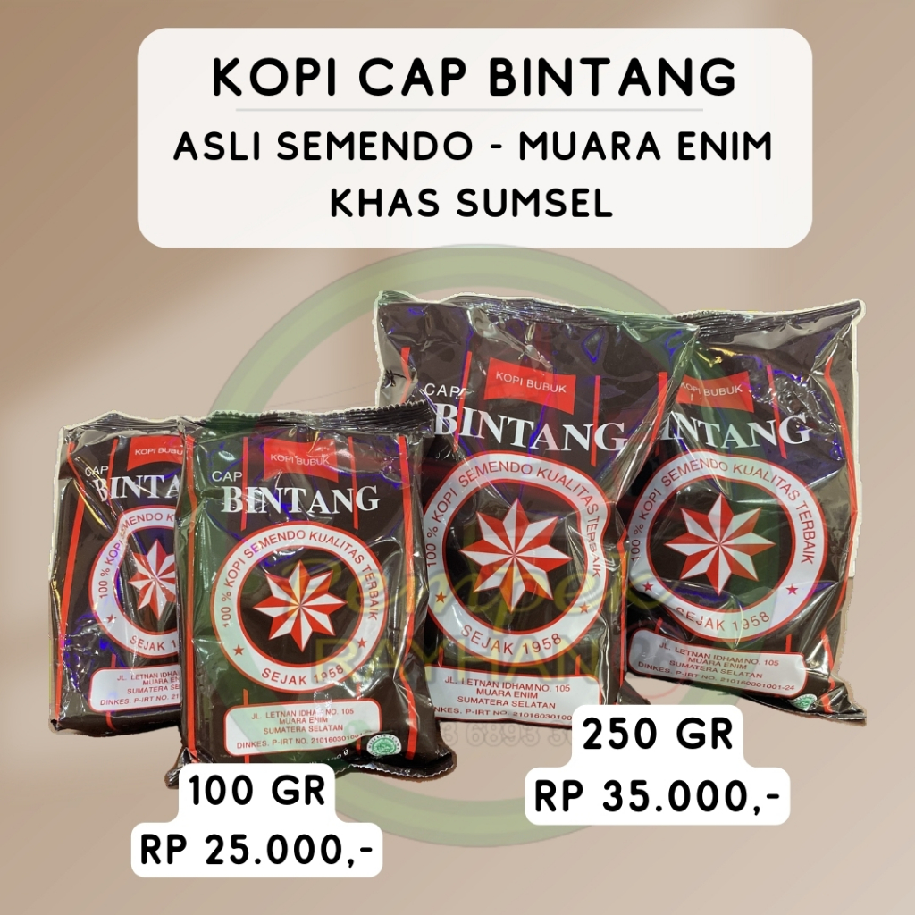 

Kopi Bubuk Khas Sumatera Selatan | Pempek Rayhan 26 Ilir Palembang