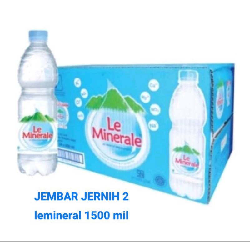 

LEMINERAL BOTOL 1500 mil