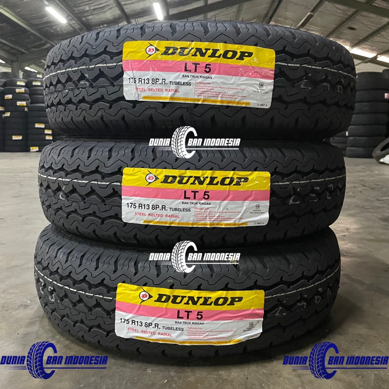 Ban Mobil Dunlop LT5 175 R13 Carry Granmax Pickup