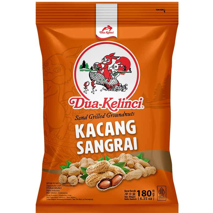 

DUA KELINCI Kacang Sangrai 180gr