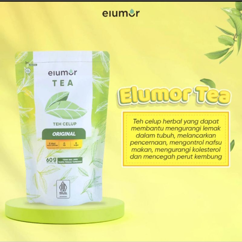 

Elumor slimming tea / Teh pelangsing Herbal Alami