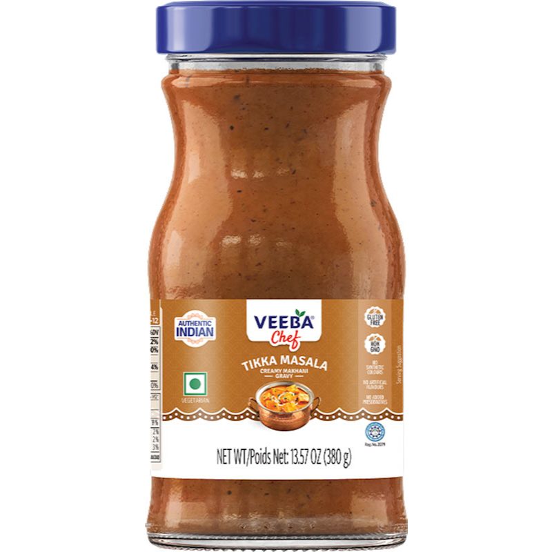

TIKKA MASALA CREAMY MAKHANI GRAVY VEEBA 380G / Saos Kuah Makhni Krim