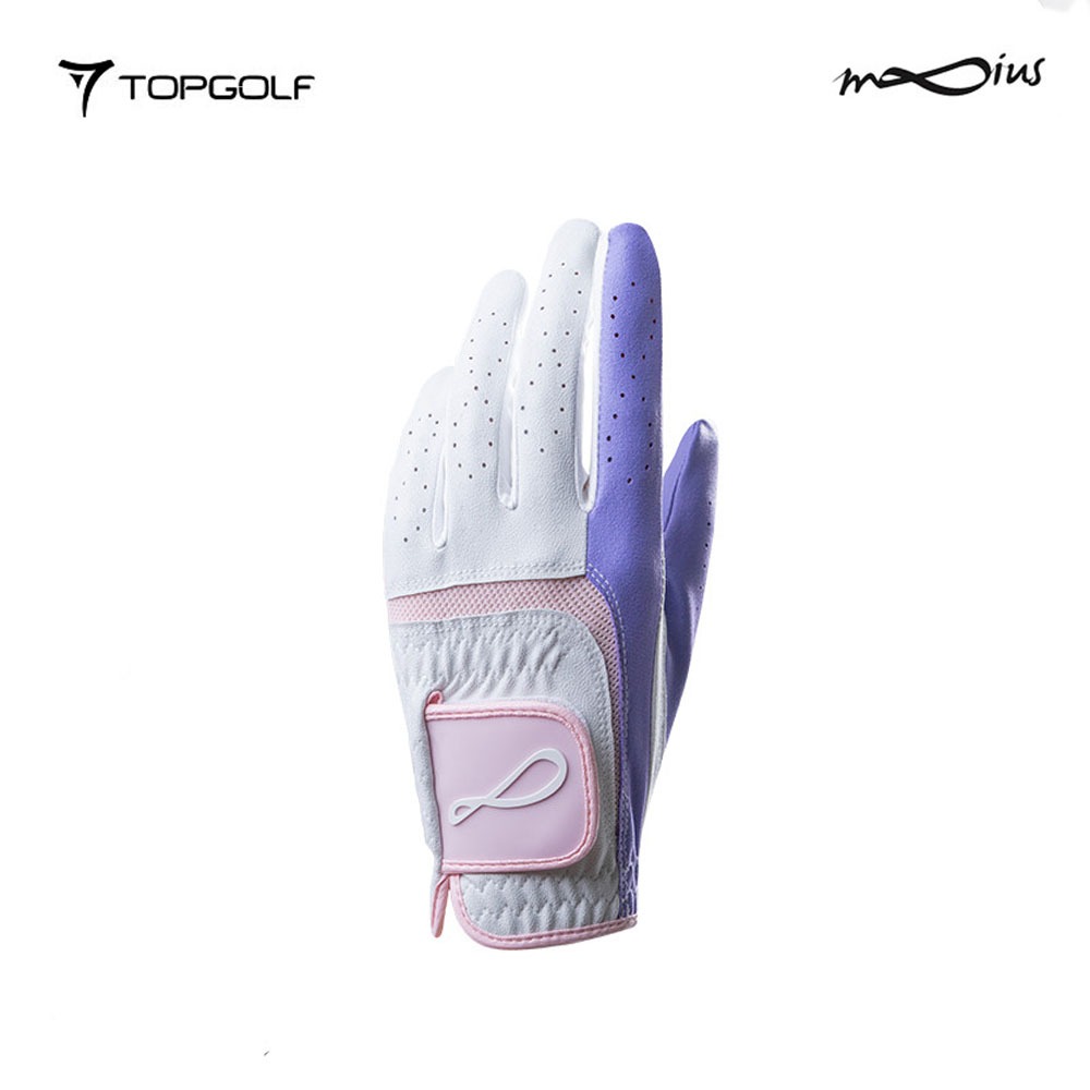 MOBIUS GLOVE LADY SYNTHETIC SILICON MW100F01-WNPS WHT/PUR