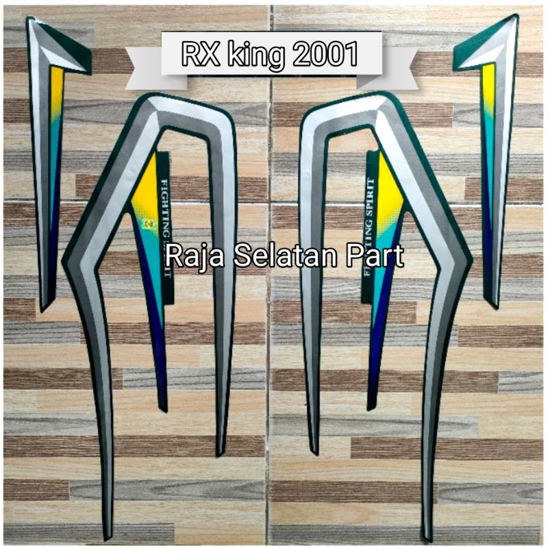 lis stripping stiker RX king 2001 hijau
