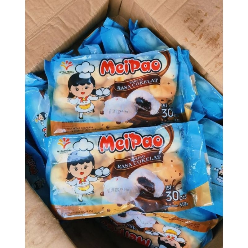 

Meipao bakpao rasa coklat, mini pao