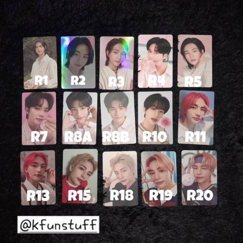 PHOTO CARD / PC STRAY KIDS X NACIFIC ALL ROUND HWANG HYUNJIN