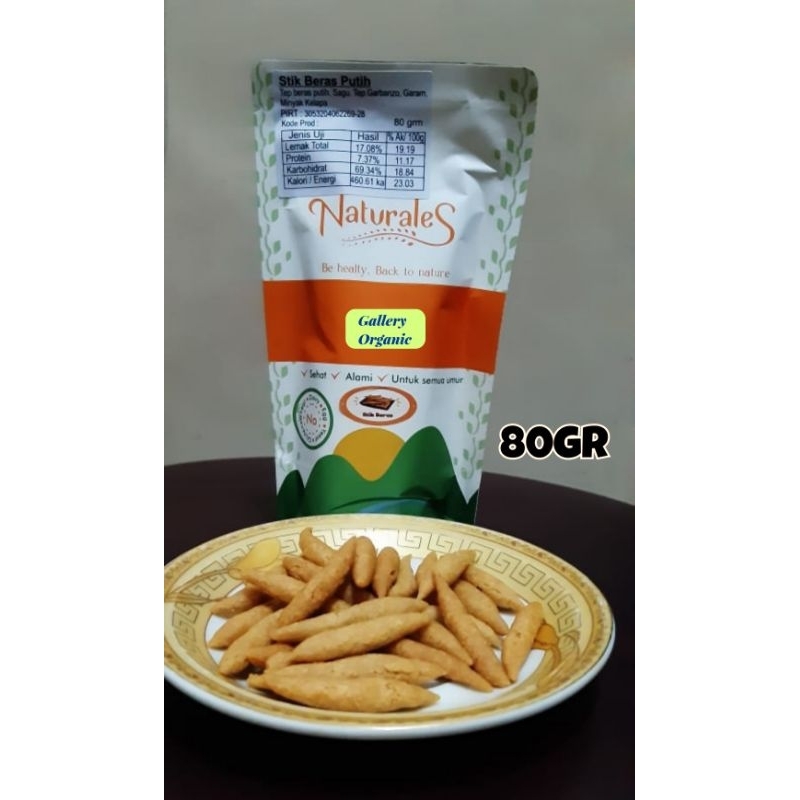 

Stik Beras Putih | Gluten Free | Naturales | Diet Spesial Needs