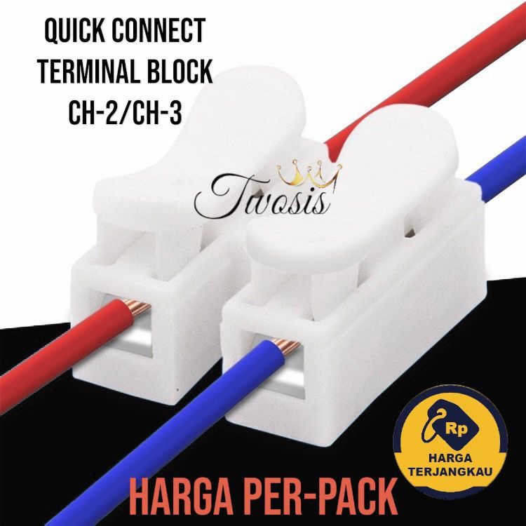 Kabel Terminal Quick Connector Cable Sambung/KONEKTOR TERMINAL CH/TERMINAL SAMBUNGAN KABEL LISTRIK