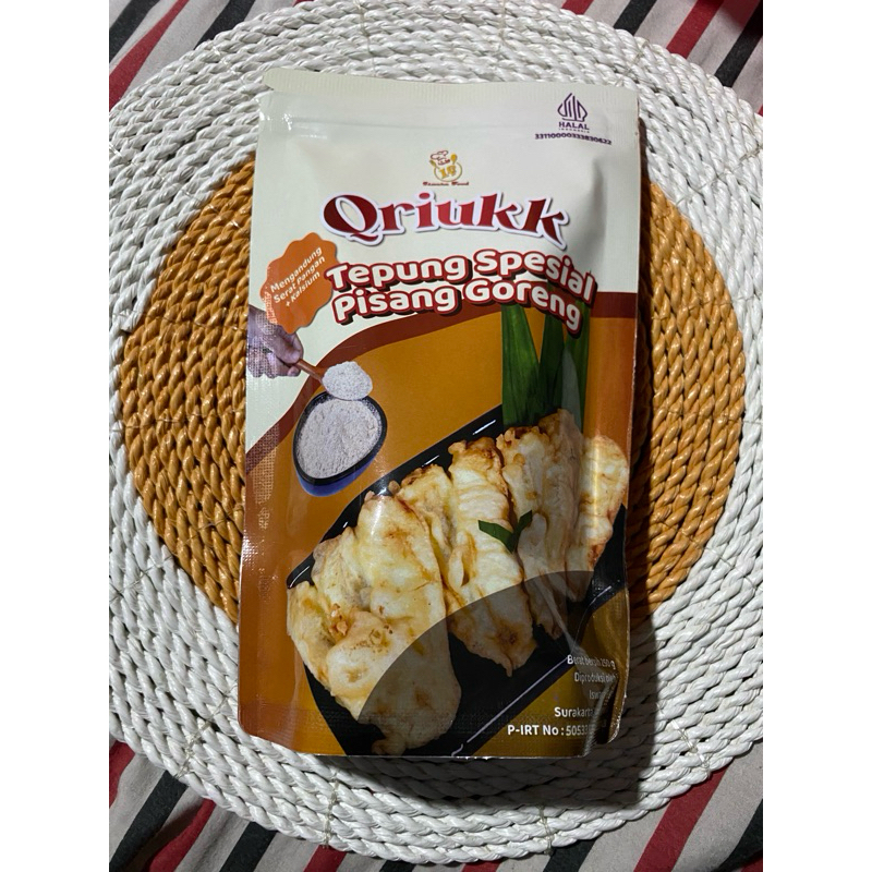 

Tepung Spesial Pisang Goreng