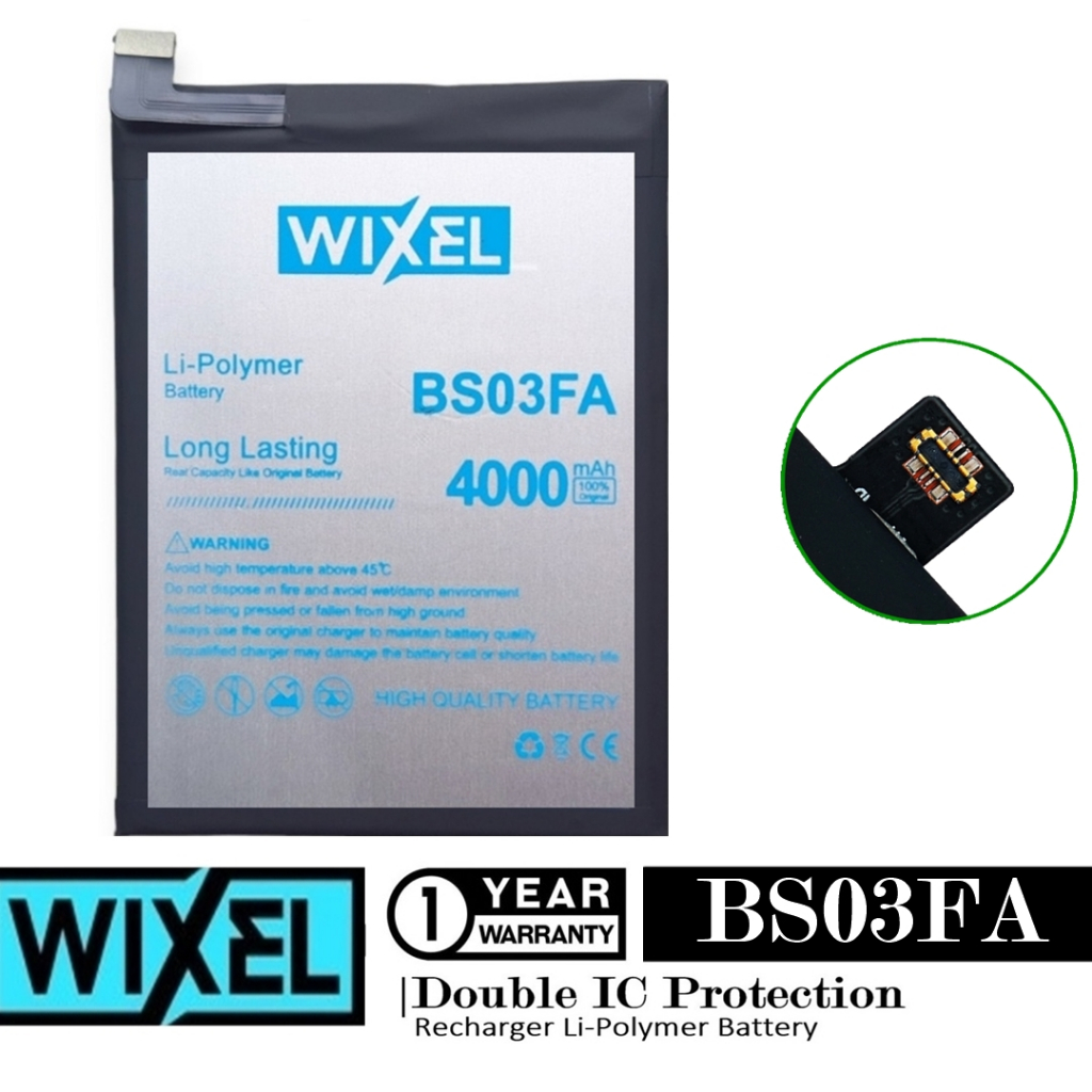 Baterai Wixel Xiaomi Black Shark 2 BlackShark 2 Pro BS03FA Double 2IC Protection