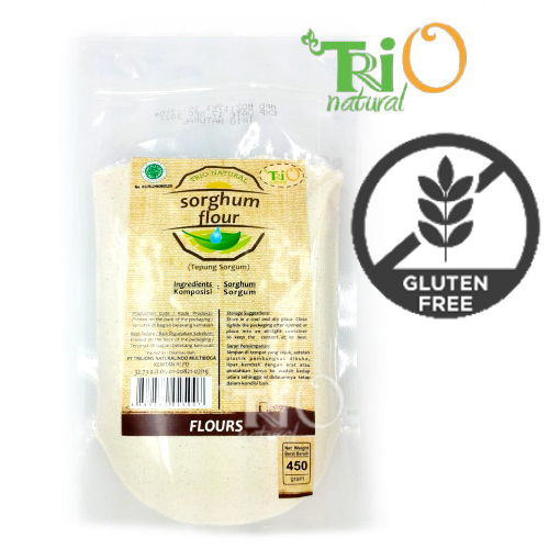

TRIO NATURAL Tepung Sorgum 450 gram (GLUTEN FREE)