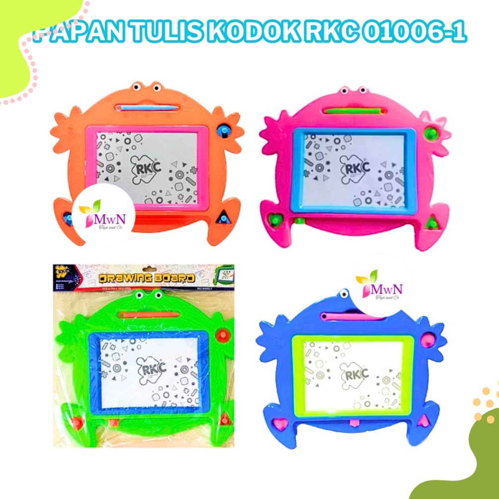 

mwntoys Mainan Papan Tulis Magnet Hapus KODOK RKC 161 Berkualitas