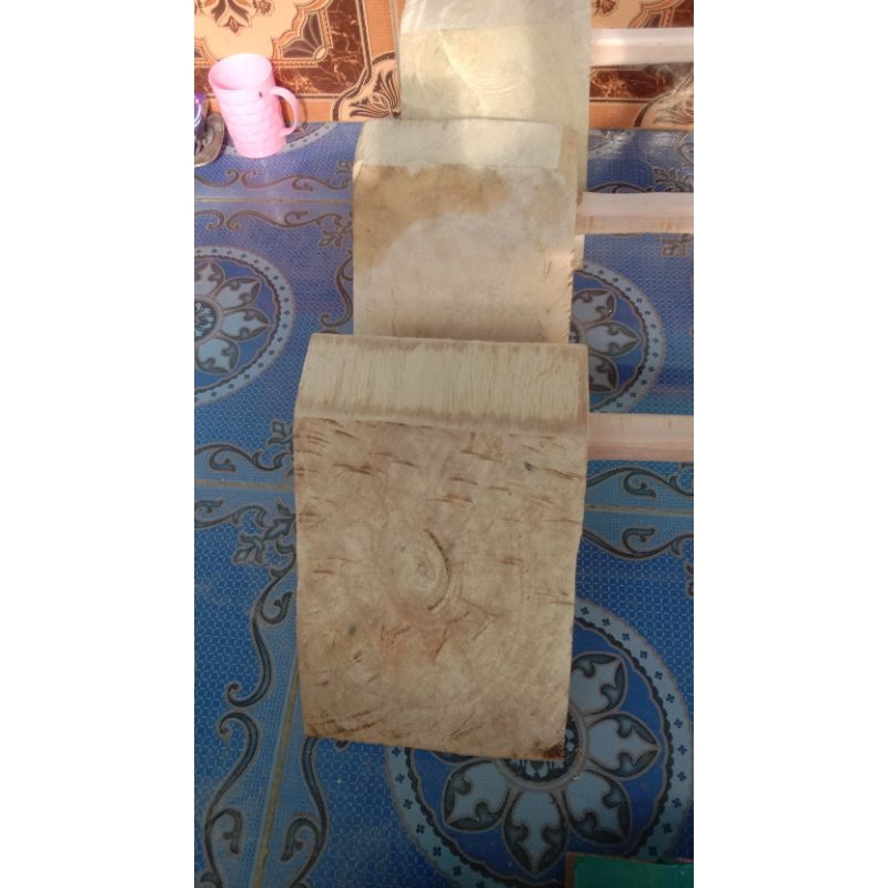 Whell chock kayu Ganjelan ban truk gagang kayu keras