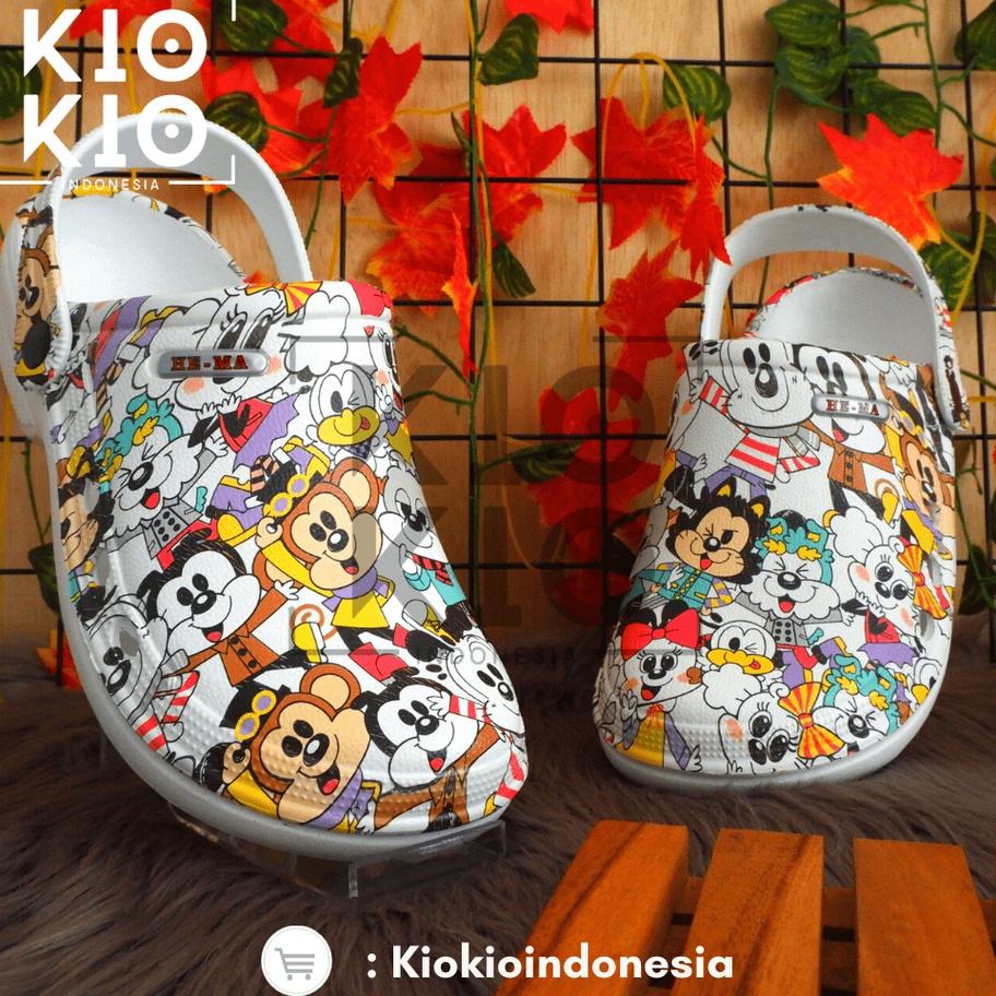 Star Seller Sandal Kodok Printing  New Arrival Sendal Kodok Printing  Sandal Rumah EVA Pria dan Wani