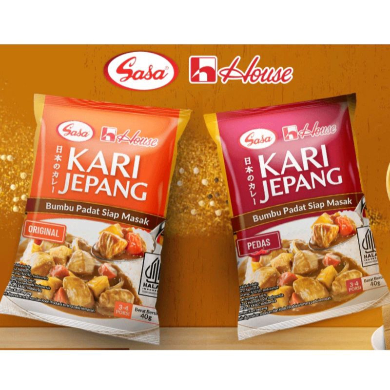 

SASA KARI JEPANG Bumbu Padat Siap Makan (12 Sachet @20gr)