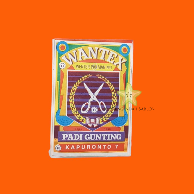 Wantex Kapuronto BLIMBING INDAH SABLON MALANG Best Quality Wenter Padi Gunting Pewarna Textil Tie Dy