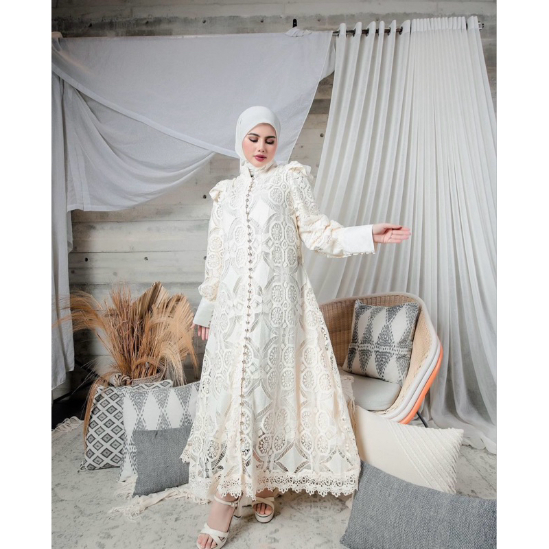 Dress brokat shellasaukia