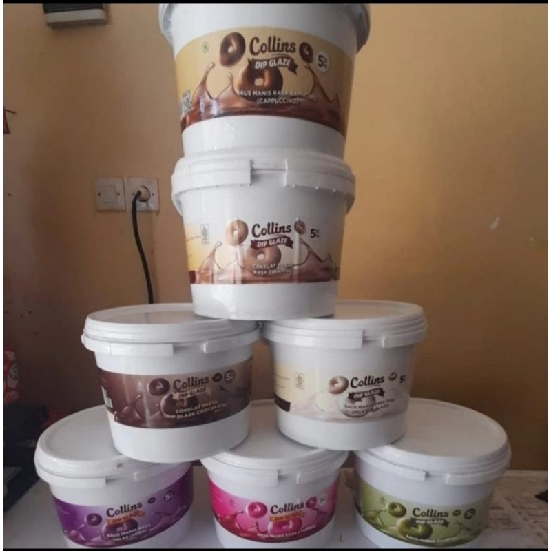 

Collins dip glaze 5kg