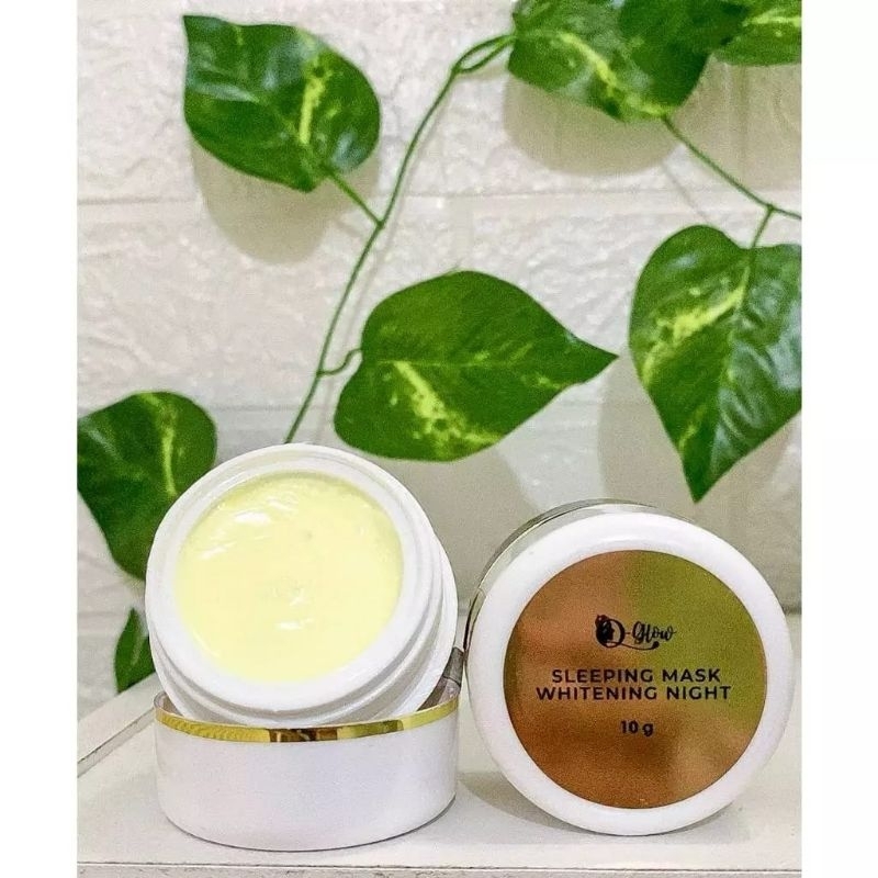 Q glow Skincare ecer Sleeping Mask Whitening Night