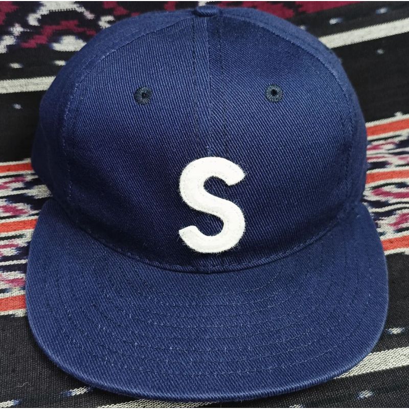 Topi Ebbets Field Flannels S Logo Second Original