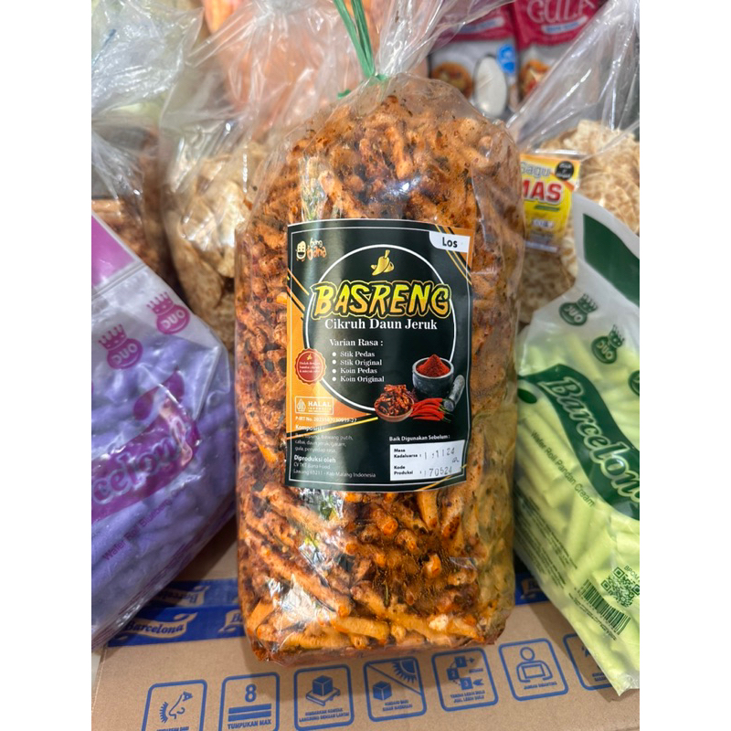 

Basreng pedas cikruh