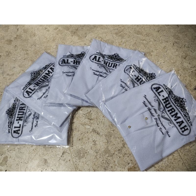 Baju Koko putih polos